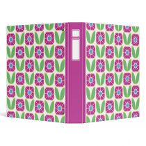 Geometric Flower Pattern Binder Mix3