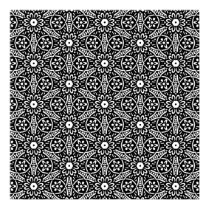 Geometric Flower Pattern posters