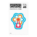 Geometric Flower postage