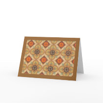 Geometric Graphic Pattern Greeting Card