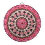 Geometric Mandala Design Dart Board dartboards