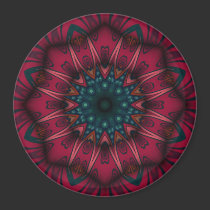Geometric Mandala magnets