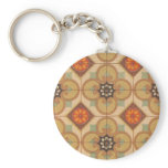 Geometric Pattern Key Chain