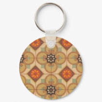 Geometric Pattern Key Chain keychains