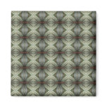 Geometric Pattern of Flower Refrigerator Magnets