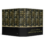 Geometric Polka Dot Binder