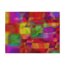 Geometric Post Card postcards by MidnightAkita Geometric Post Card postcards