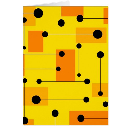 Geometric shapes - Card card