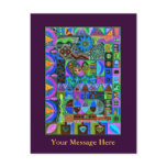 Geometric Shapes in Bold Post Cards