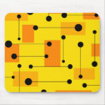 Geometric shapes mouse mat