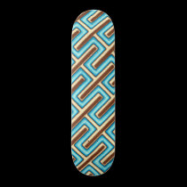 Geometric skateboard by ottoblotto Geometric skateboard