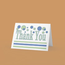 Geometric Thank You cards