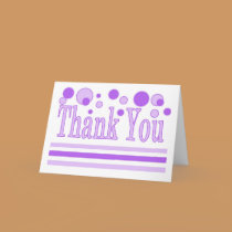 Geometric Thank You cards