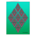 Geometric Triangle Card by DARLENE