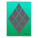Geometric Triangle Card by DARLENE