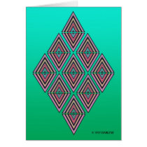 Geometric Triangle Card by DARLENE cards