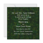 Geometric Wedding Invitation