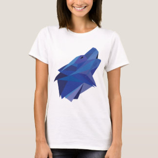 geometric wolf t shirt