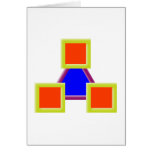 geometrical figure geometric shape greeting cards