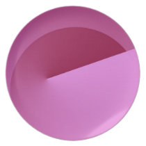 Geometrical - Pink plates