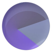 Geometrical - violet #2 plates
