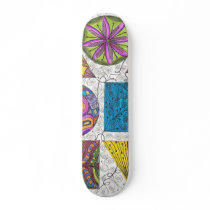 geometrics sk8er girl skateboards