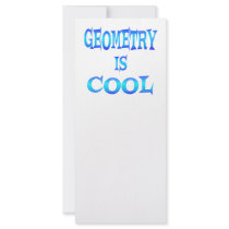 Geometry is Cool rack cards by SchoolAids Geometry is Cool rack cards