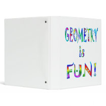 Geometry is Fun binders