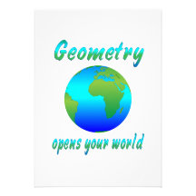 Geometry Opens Worlds Personalized Invites