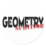 Geometry Survivor Sticker