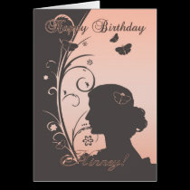 Geordie - Hinney Birthday Card For Special Lady cards