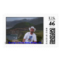 George and the Bixby Bridge, CA postage by nurse4hire03 George and the Bixby Bridge, CA postage