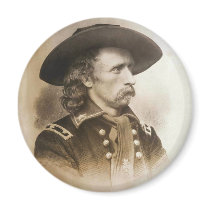 George Armstrong Custer circa 1860s Magnet