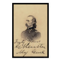 George Armstrong Custer Signed Card 1866 posters by lc_civilwar George Armstrong Custer Signed Card 1866 posters