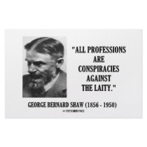 George B. Shaw Professions Conspiracies Laity stationery by unfinishedpolis George B. Shaw Professions Conspiracies Laity stationery