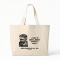 George B. Shaw Spiritual Intensity Not Eat Corpses bags
