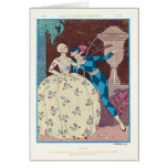 George Barbier French Art Deco Illustrater Card