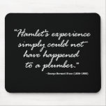 George Bernard Shaw on Hamlet mousepads