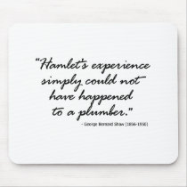 George Bernard Shaw on Hamlet Mouse Pad