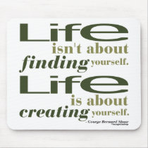 George Bernard Shaw Quote Mousepads