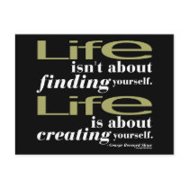 George Bernard Shaw Quote Postcards