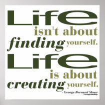 George Bernard Shaw Quote Poster