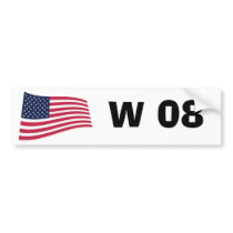 George BUSH FOR PRES 08 bumper stickers by gixaholic George BUSH FOR PRES 08 bumper stickers