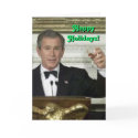 George Bush Happy Holidays Card