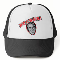 George Bush Is A Ducker - Reporter Shoe Attack! Mesh Hat