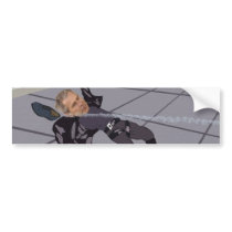 George Bush Matrix Bumper Sticker