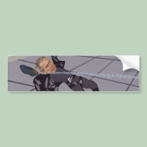 George Bush Matrix bumper stickers by smok3f00 George Bush Matrix bumper stickers