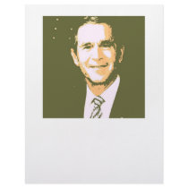 George Bush Pop Art letterhead