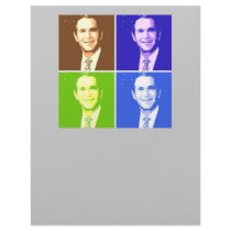 George Bush Pop Art letterhead