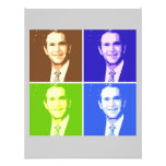 George Bush Pop Art Personalized Announcements
